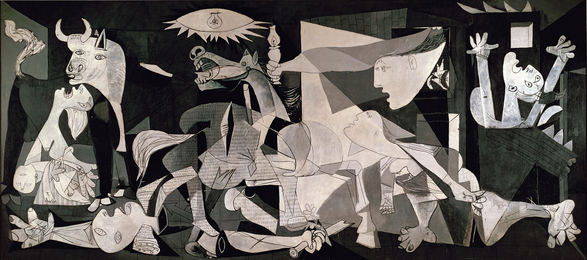 Guernica 1937 cubistes Peintures à l'huile